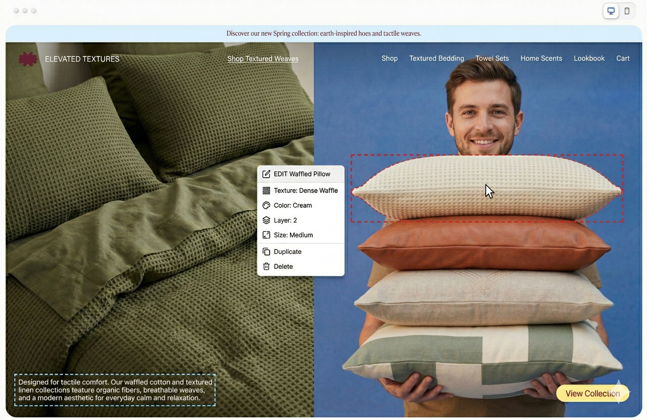 Website Builder Interface