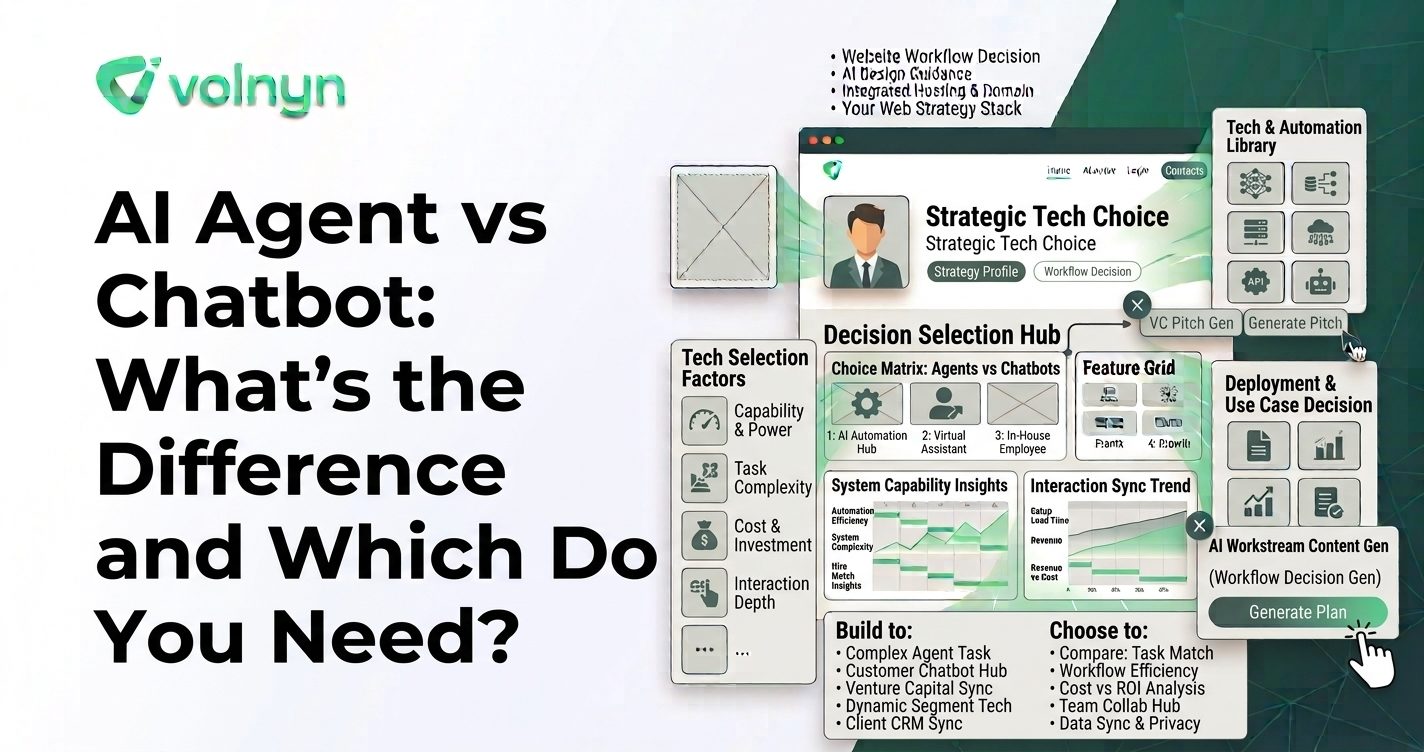 AI Agent vs Chatbot: What’s the Difference and Which Do You Need?