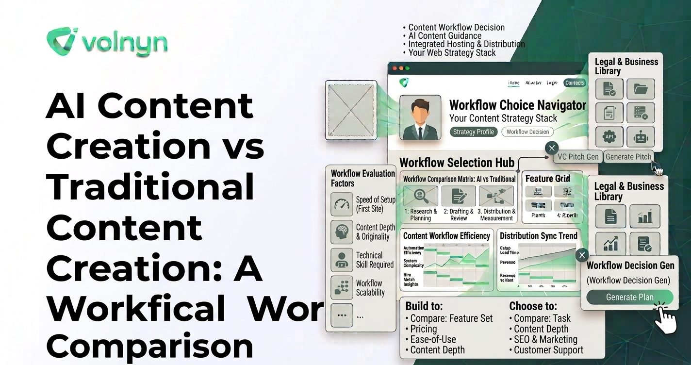 AI Content Creation vs Traditional Content Creation: A Practical Workflow Comparison