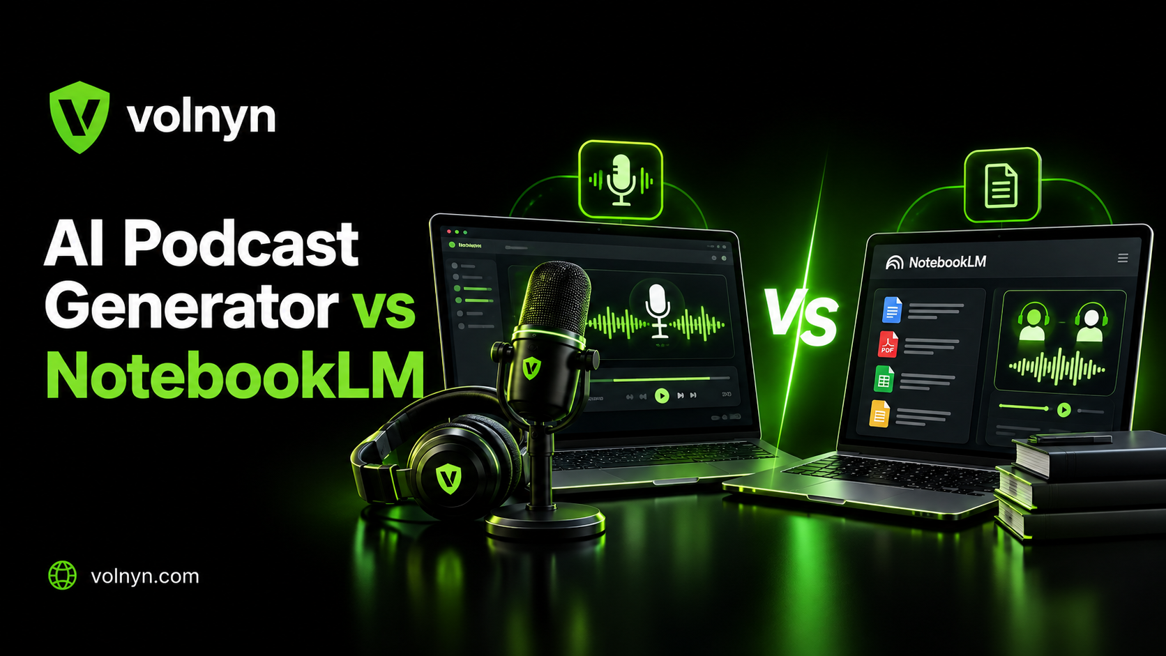 AI Podcast Generator vs NotebookLM