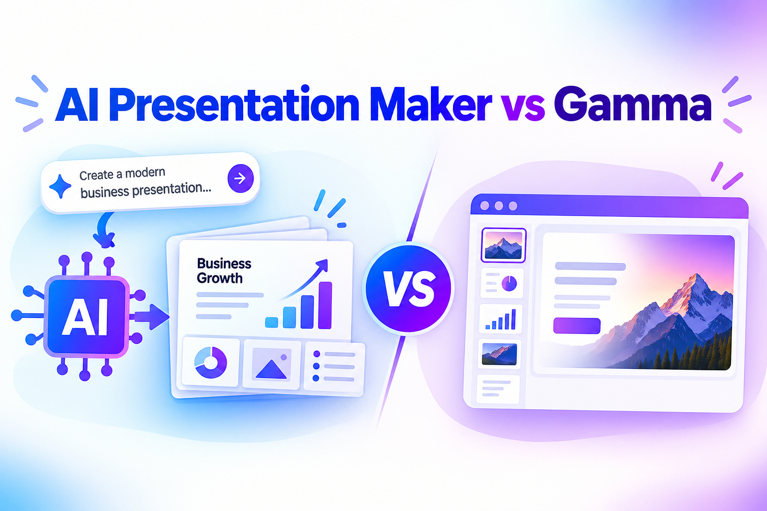 AI Presentation Maker vs Gamma