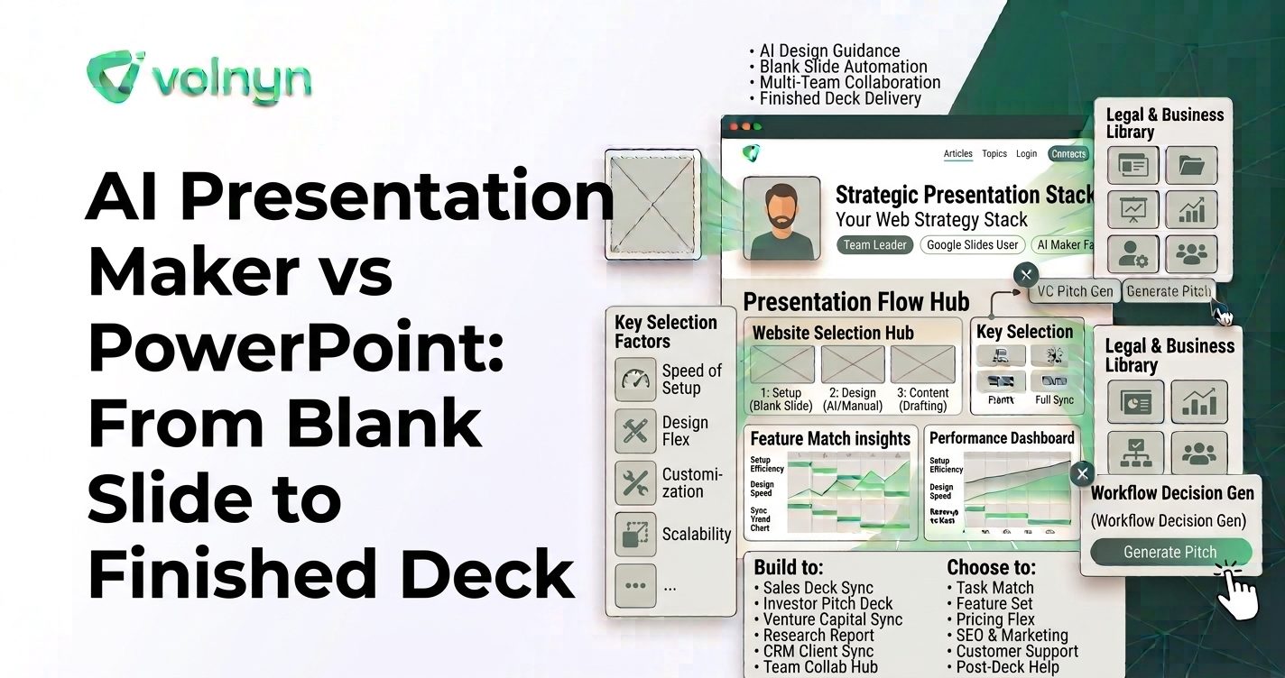 AI Presentation Maker vs PowerPoint: From Blank Slide to Finished Deck
