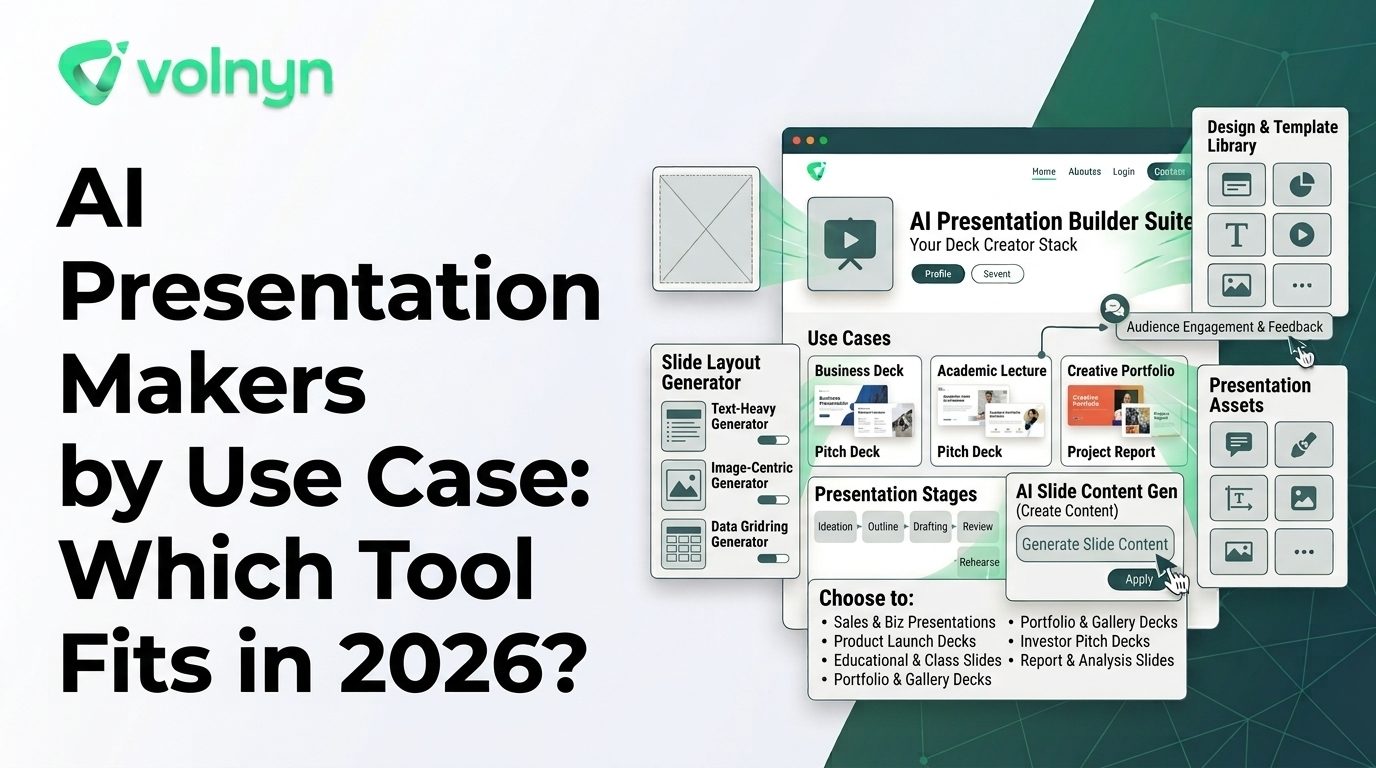 AI Presentation Makers by Use Case: Which Tool Fits in 2026?