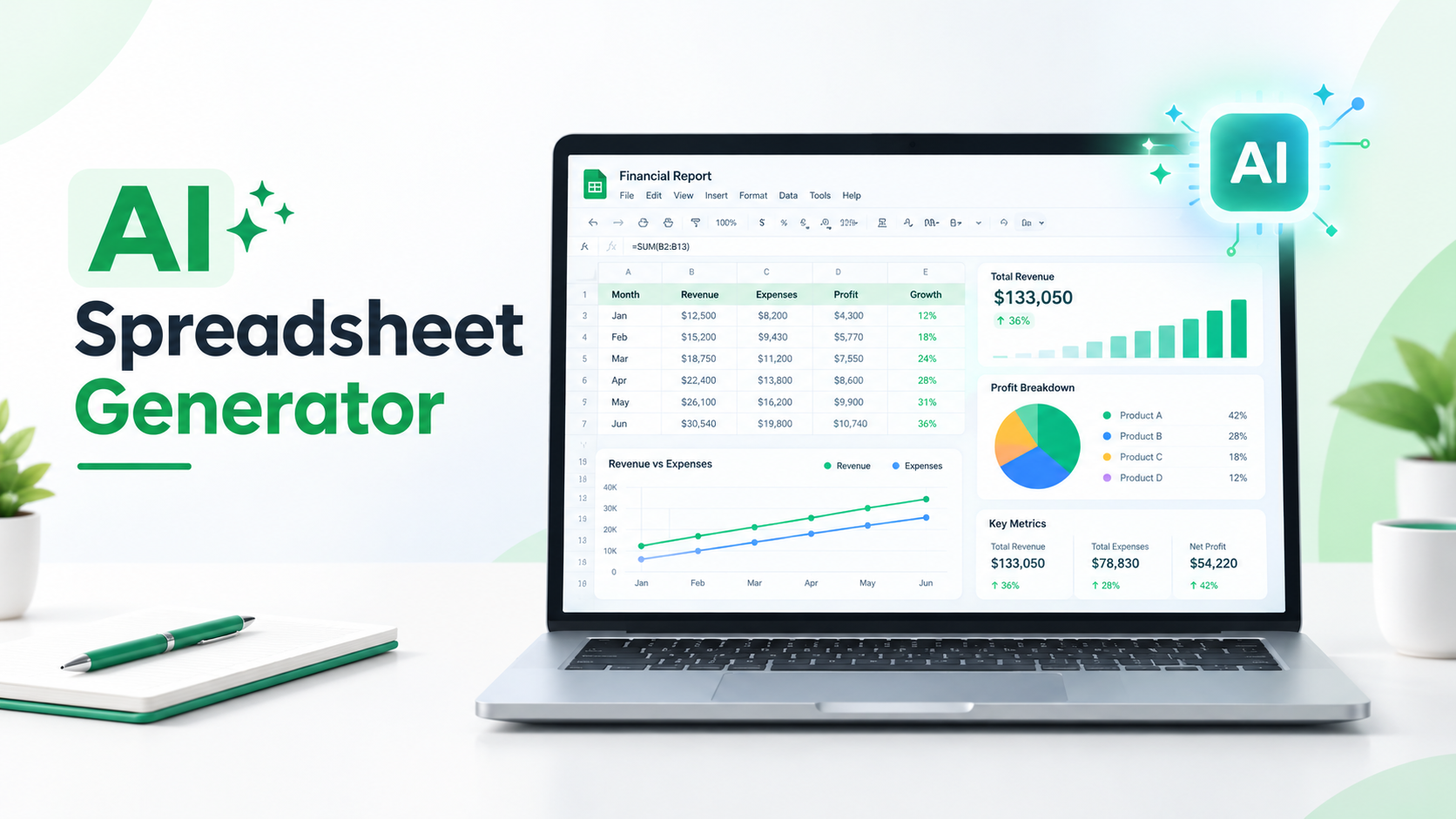 AI Spreadsheet Generator: How to Create Spreadsheets with AI in 2026