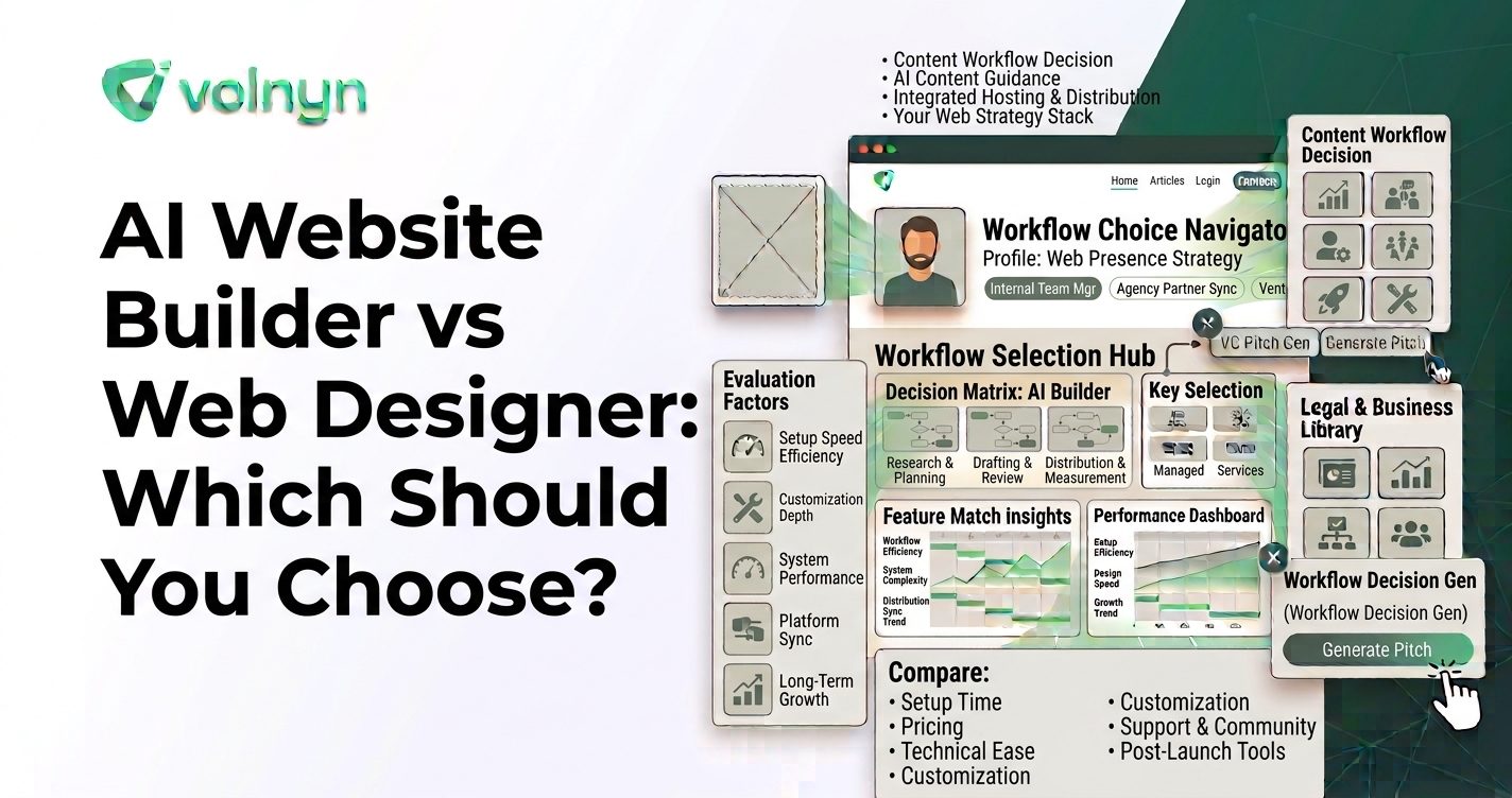 AI Website Builder vs Web Designer: Which Should You Choose?