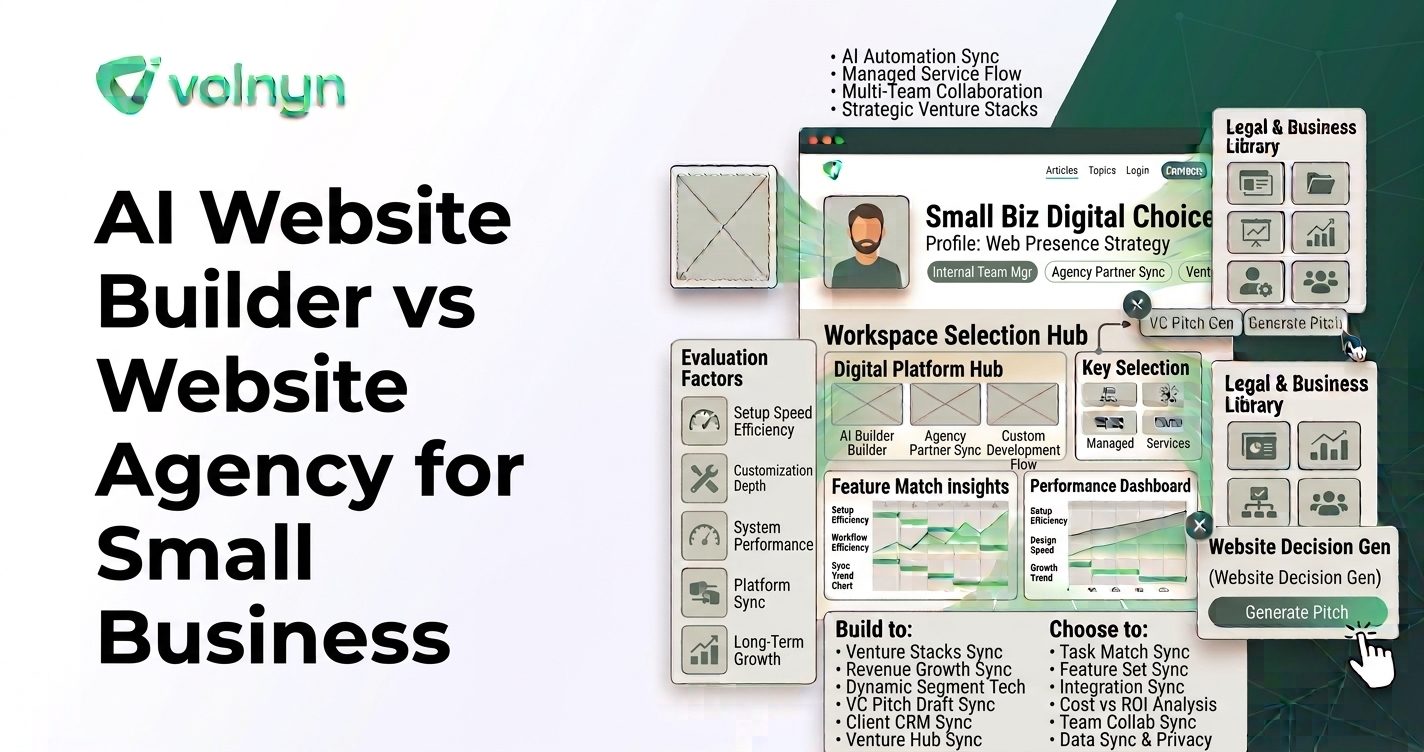 AI Website Builder vs Website Agency for Small Business