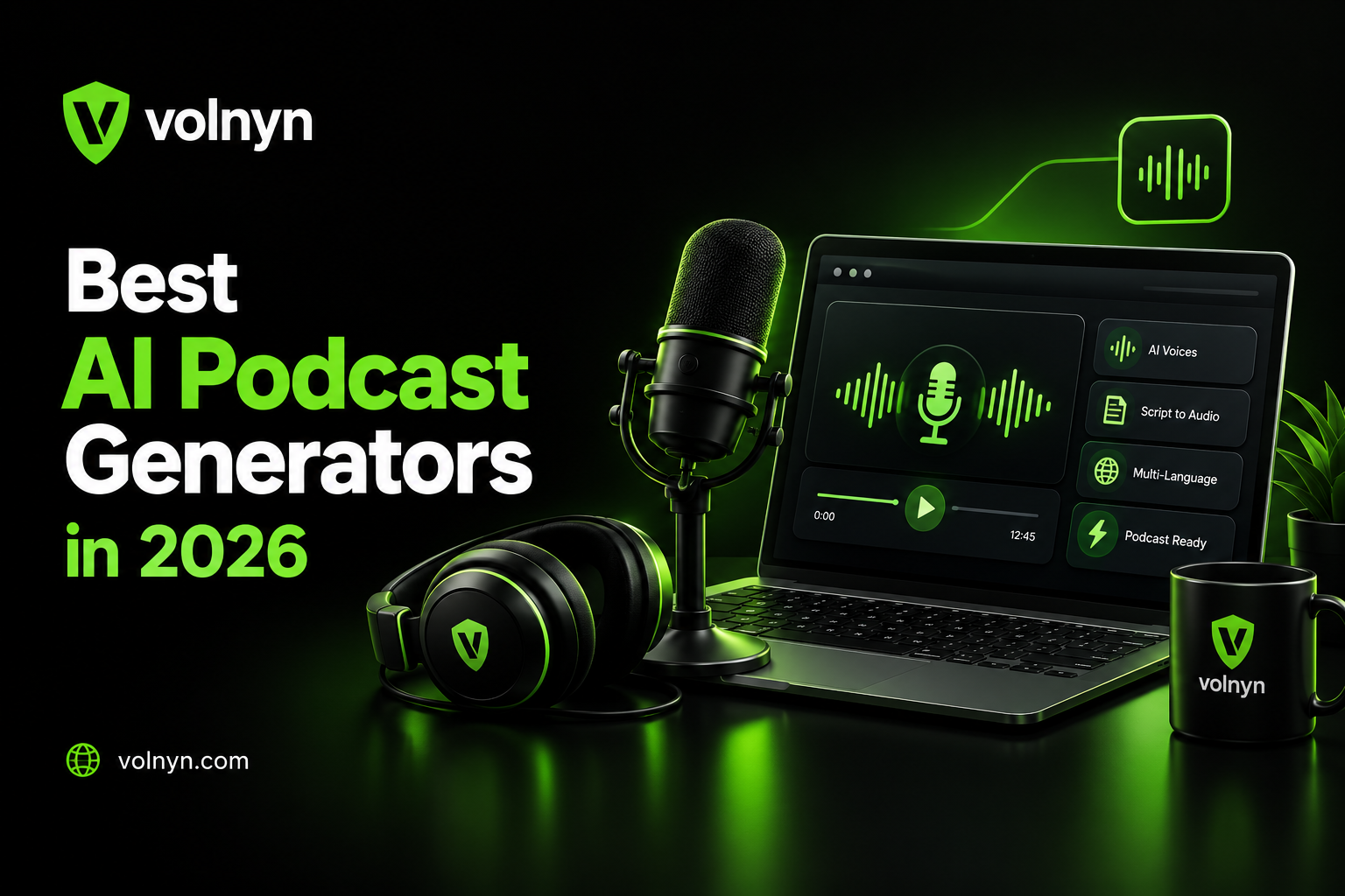 Best AI Podcast Generators in 2026