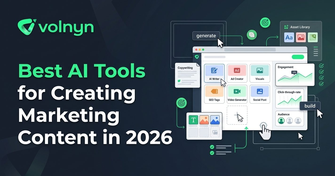 Best AI Tools for Creating Marketing Content in 2026