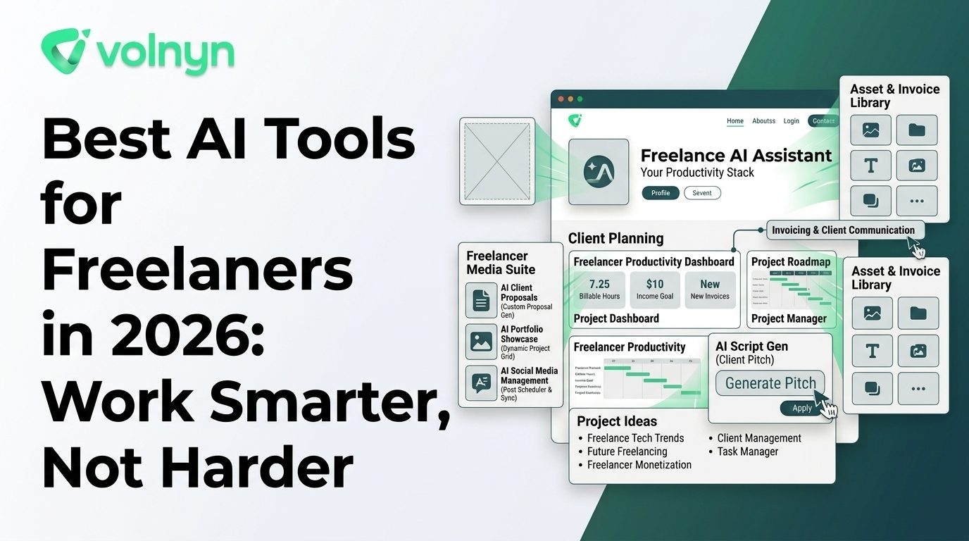 Best AI Tools for Freelancers in 2026: Work Smarter, Not Harder