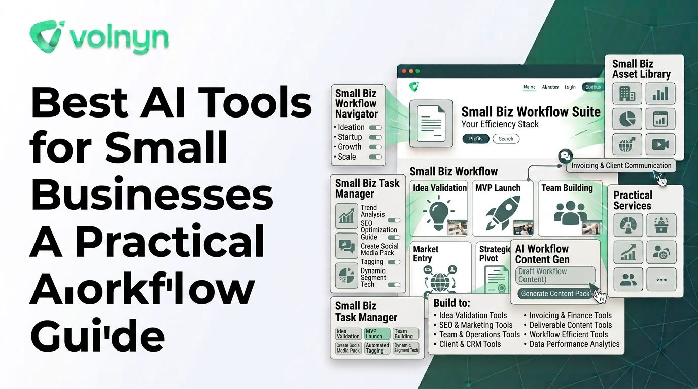 Best AI Tools for Small Businesses in 2026: A Practical Workflow Guide