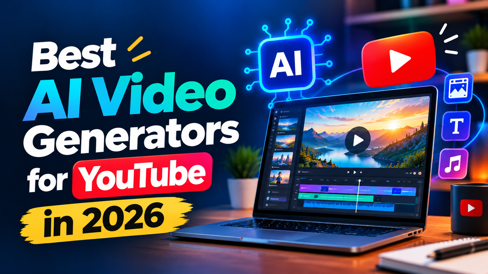 Best AI Video Generators for YouTube in 2026