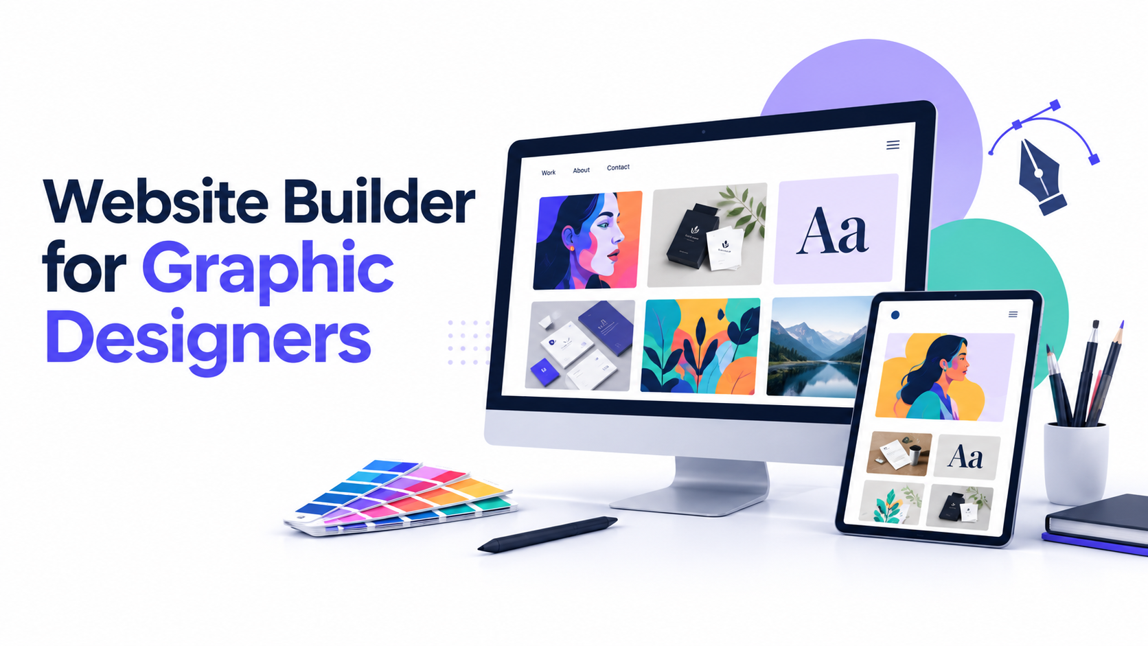 Best Website Builder for Graphic Designers: 7 Options to Build a Professional Portfolio