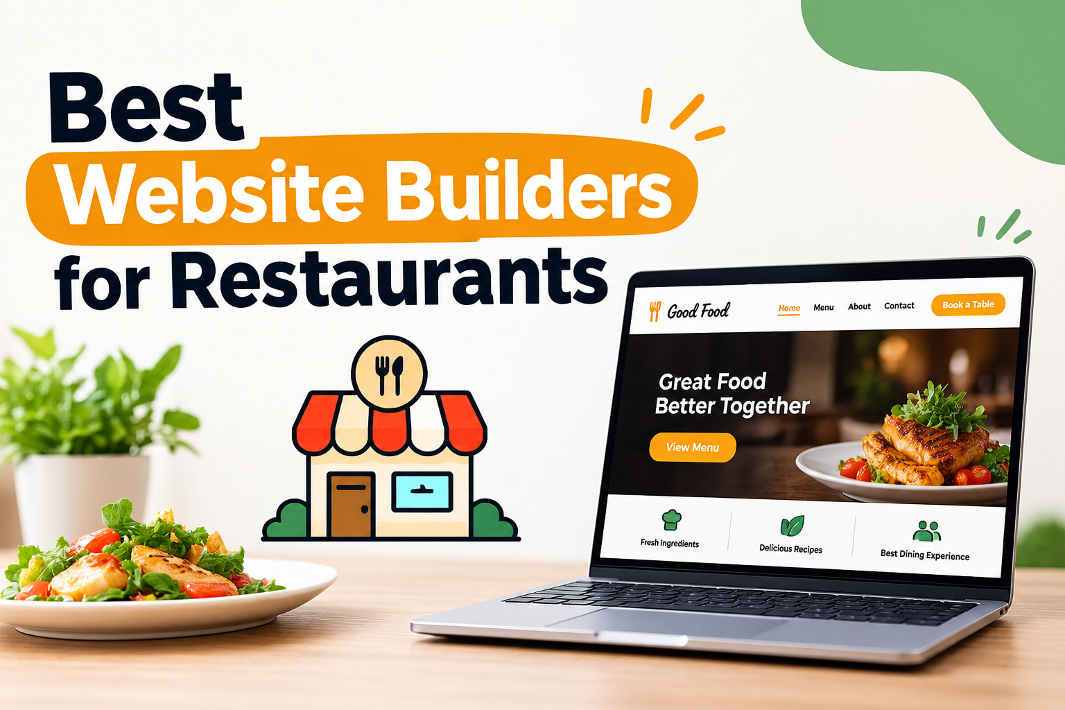 Best Website Builders for Restaurants
