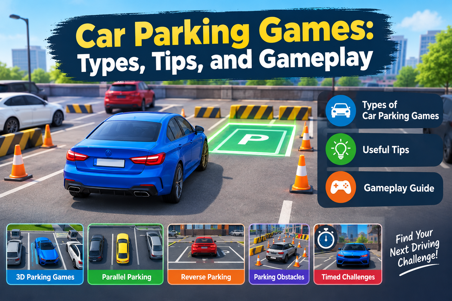 Car Parking Games: Types, Tips, and Gameplay