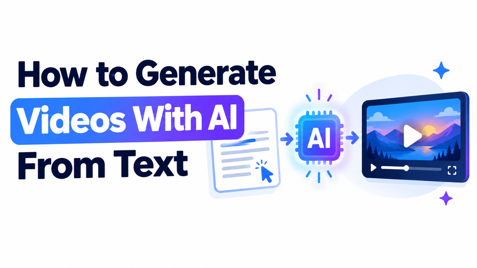 How to Generate Videos With AI From Text