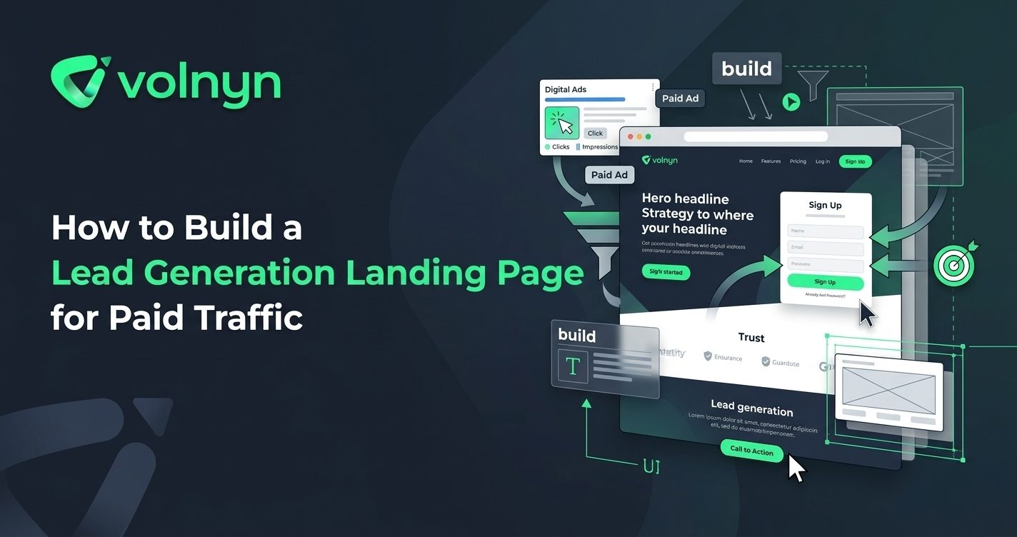 How to Build a Lead Generation Landing Page for Paid Traffic