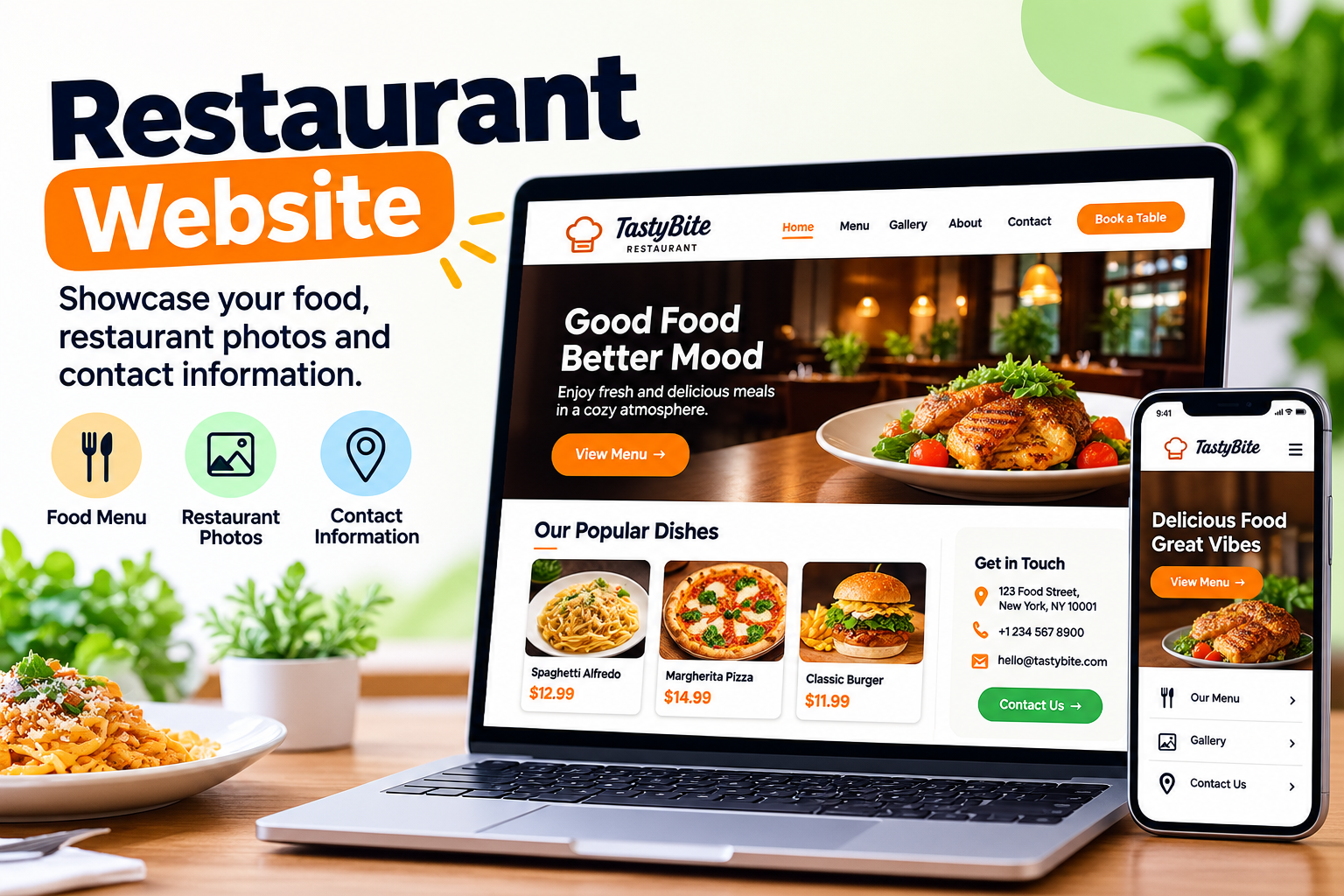 How to Build a Restaurant Website With AI