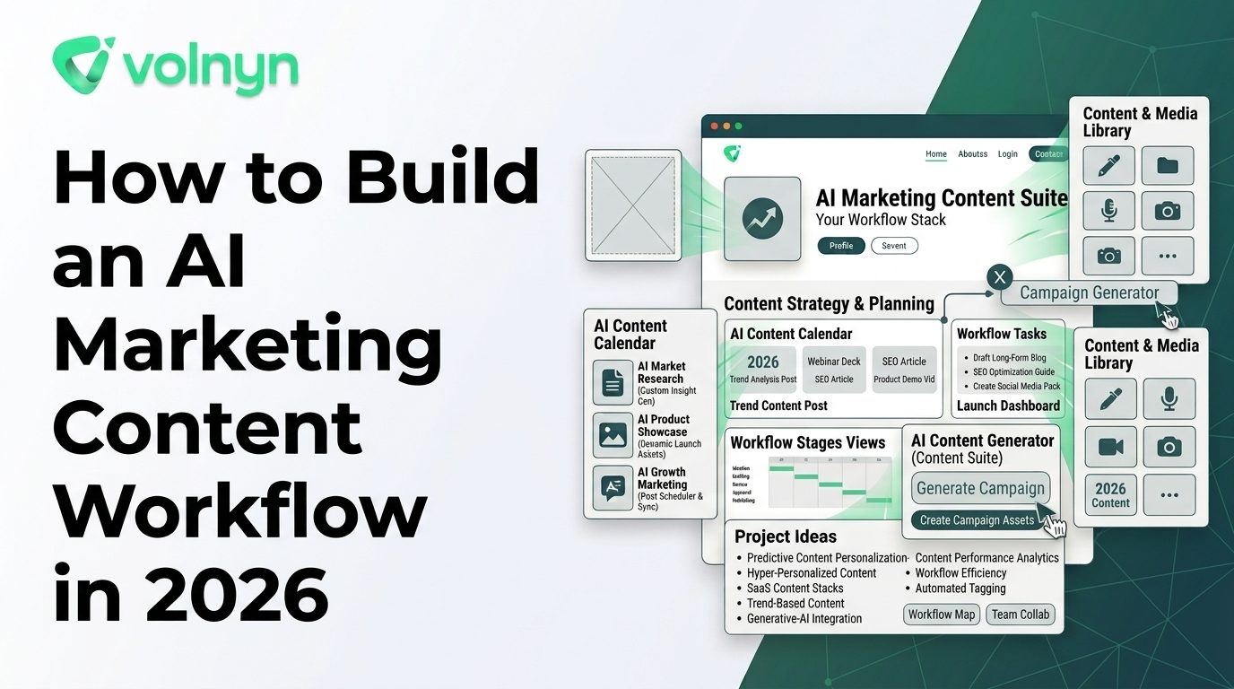 How to Build an AI Marketing Content Workflow in 2026