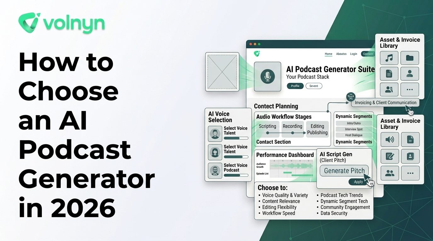 How to Choose an AI Podcast Generator in 2026