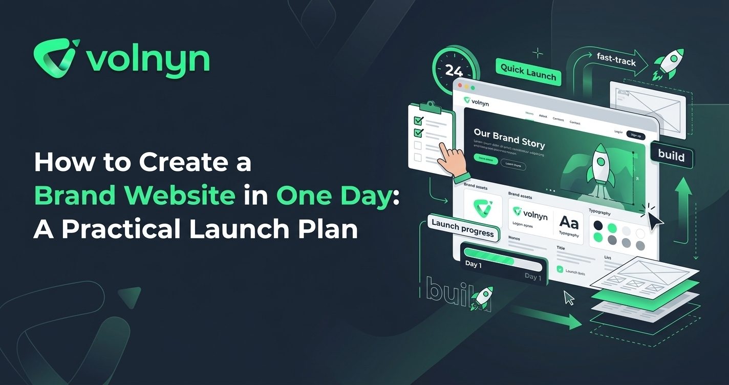 How to Create a Brand Website in One Day: A Practical Launch Plan
