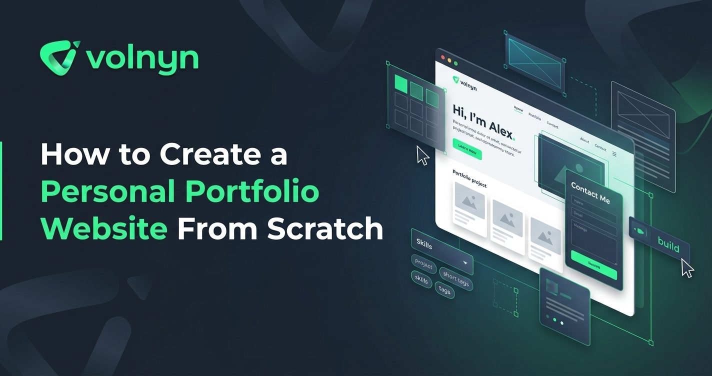 How to Create a Personal Portfolio Website From Scratch