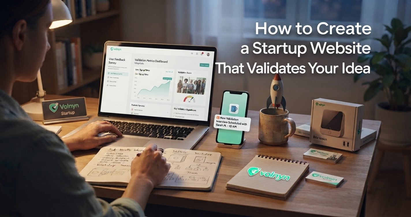 How to Create a Startup Website That Validates Your Idea