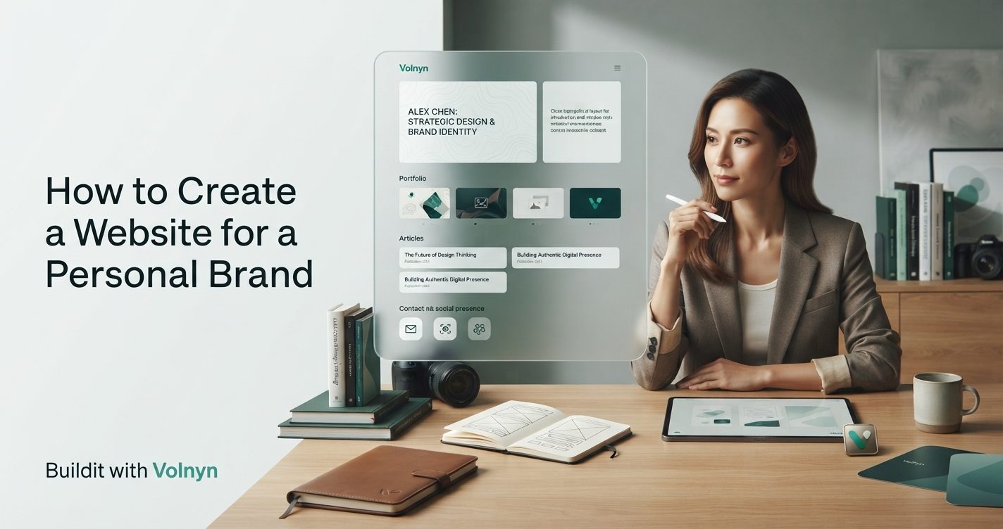 How to Create a Website for a Personal Brand