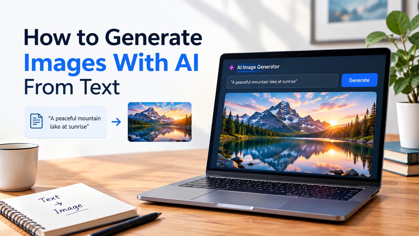 How to Generate Images With AI From Text