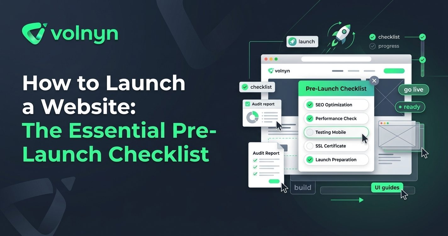How to Launch a Website: The Essential Pre-Launch Checklist