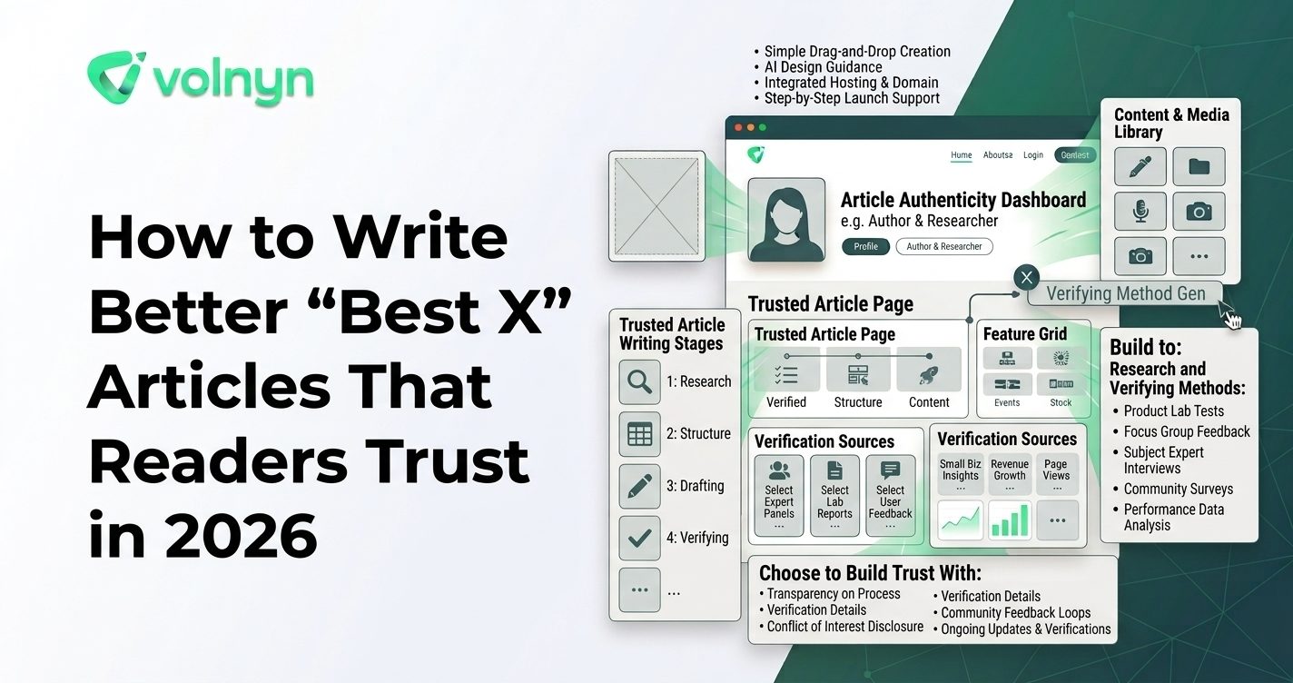 How to Write Better “Best X” Articles That Readers Trust in 2026