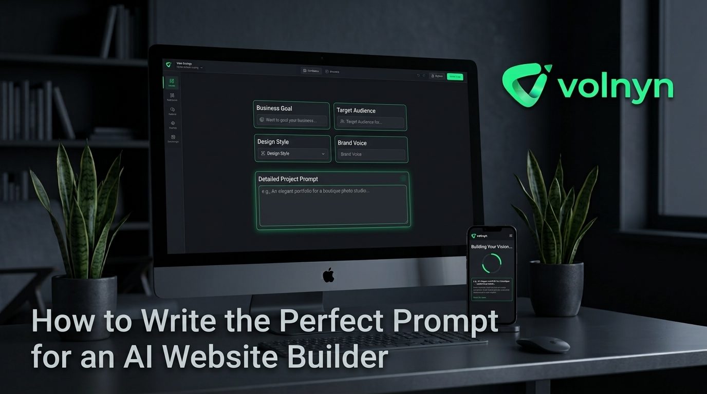 How to Write the Perfect Prompt for an AI Website Builder