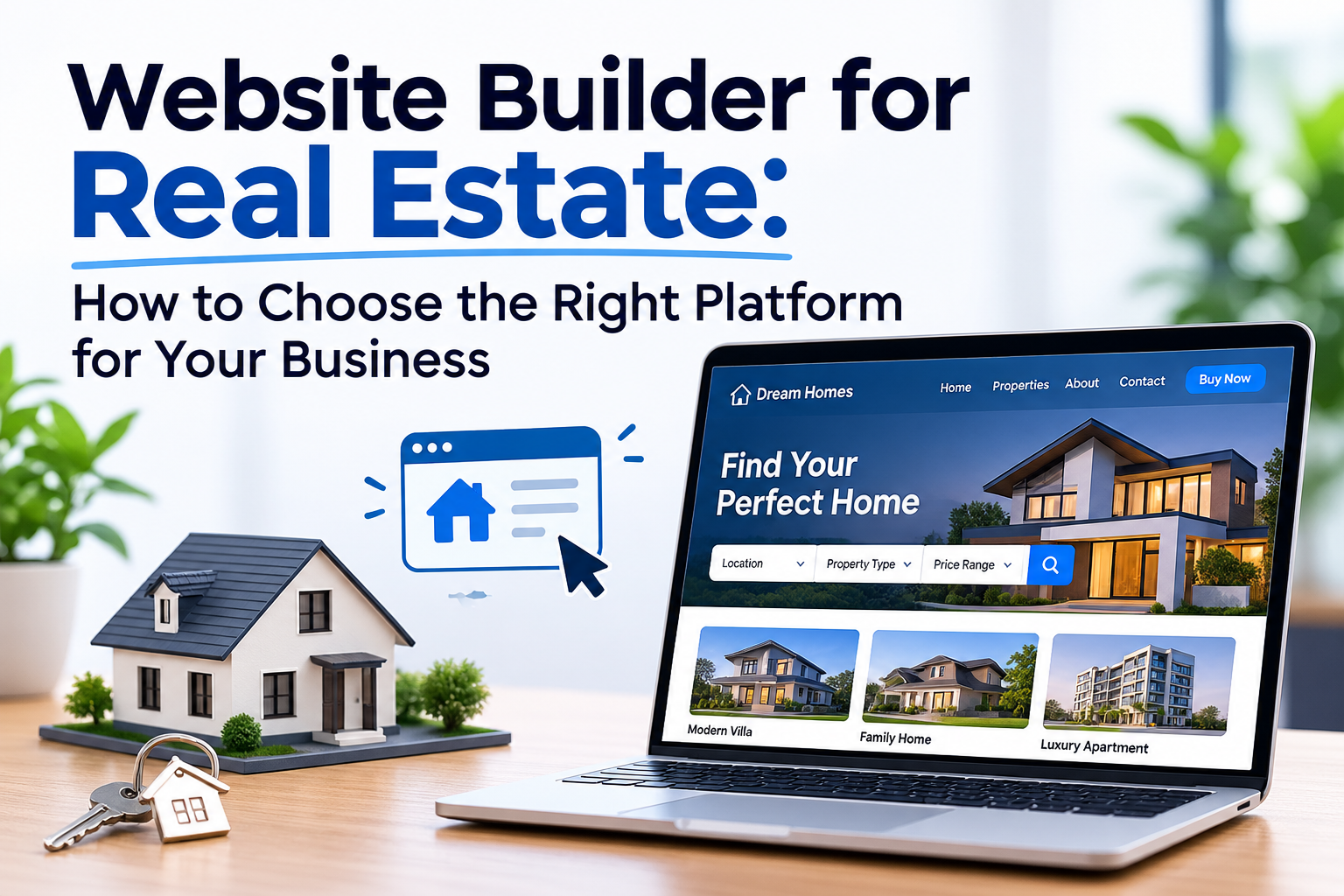 Website Builder for Real Estate: How to Choose the Right Platform for Your Business
