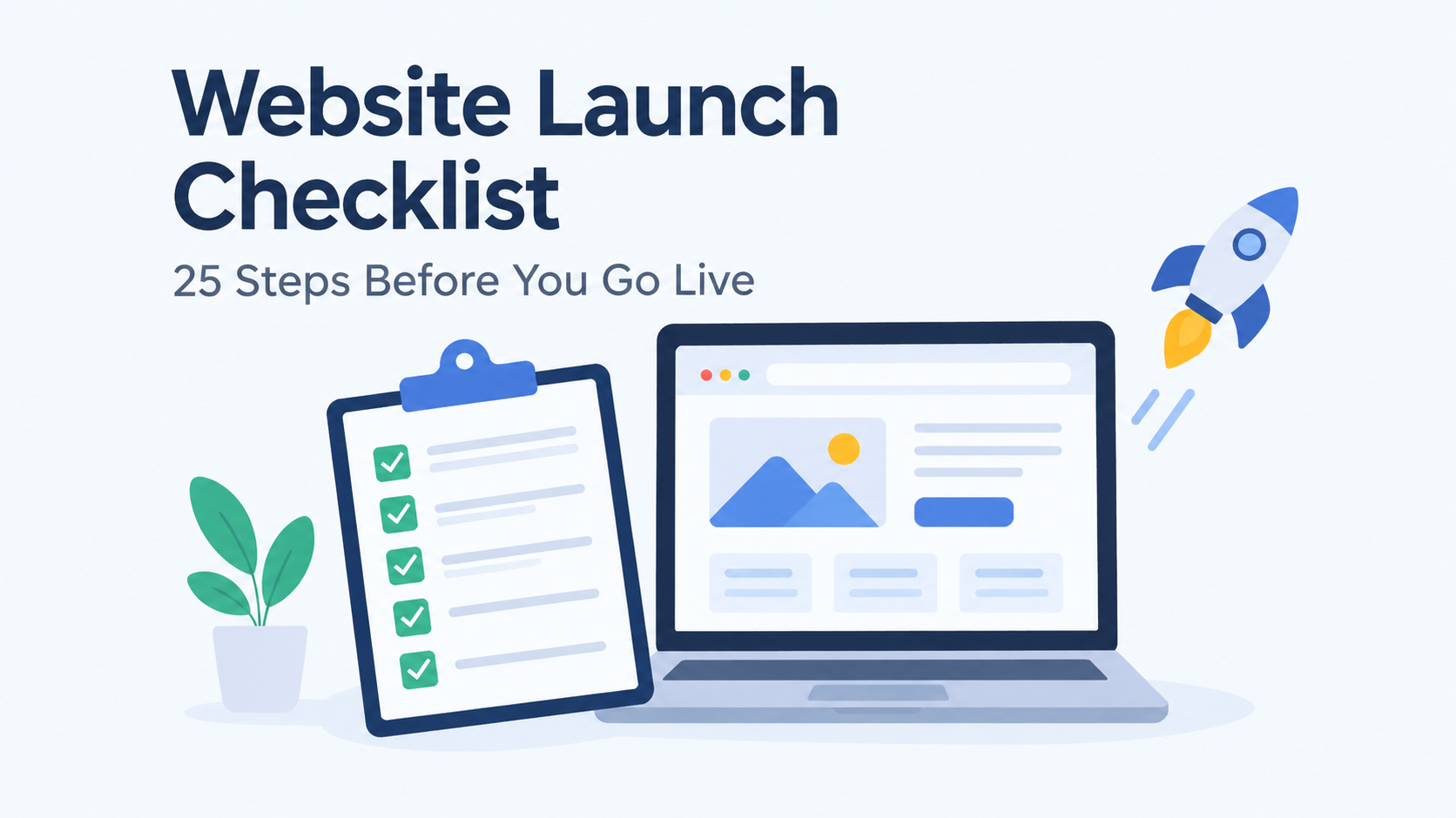 Website Launch Checklist: 25 Things to Do Before Launching Your Website