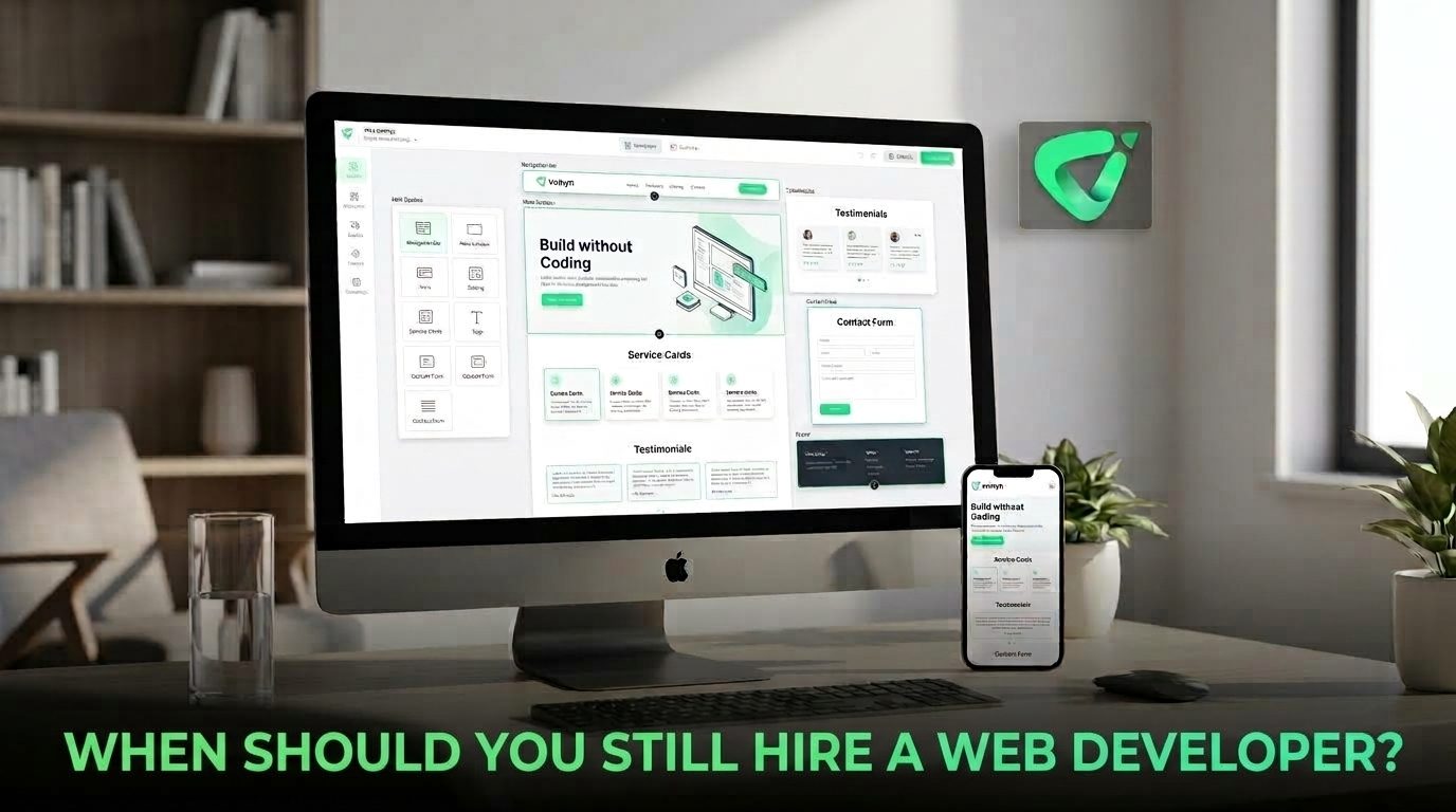 When Should You Still Hire a Web Developer?