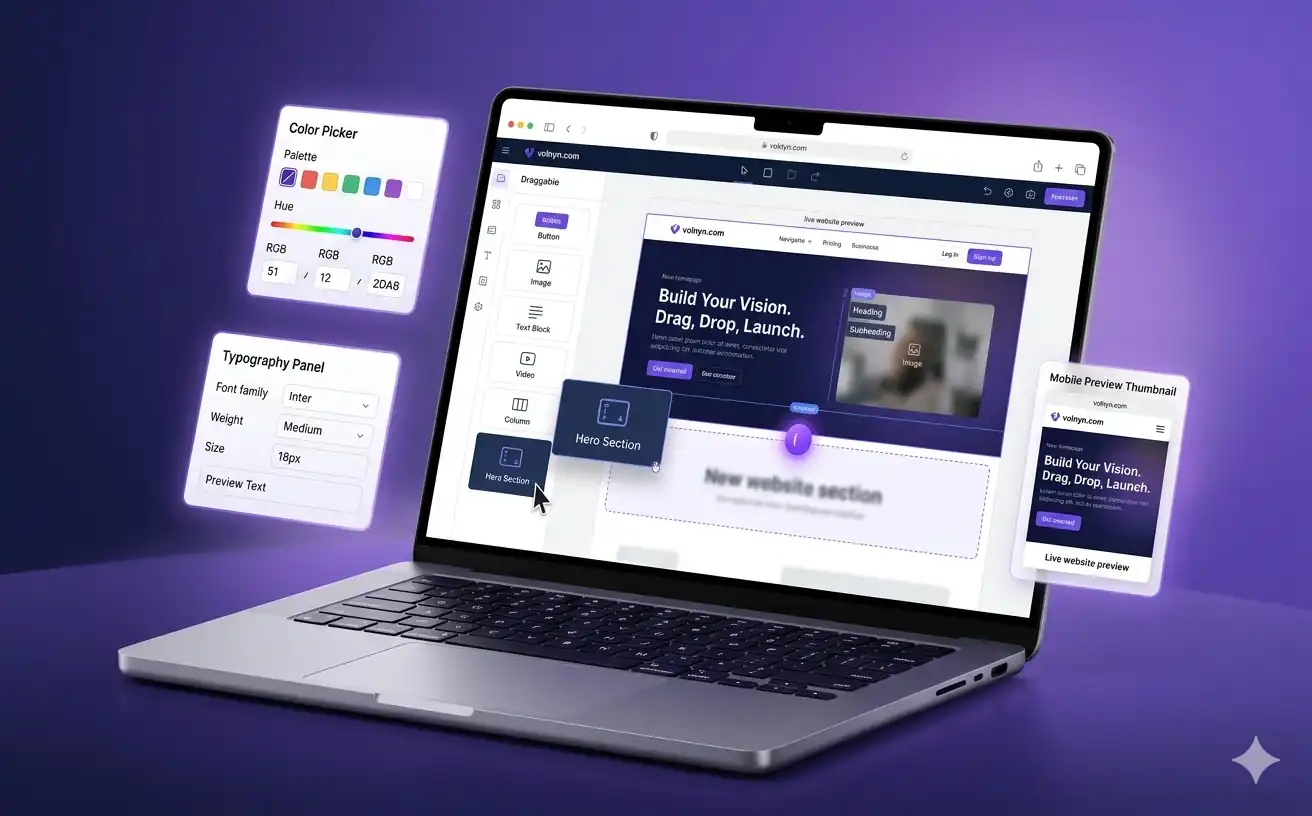 Website Builder preview