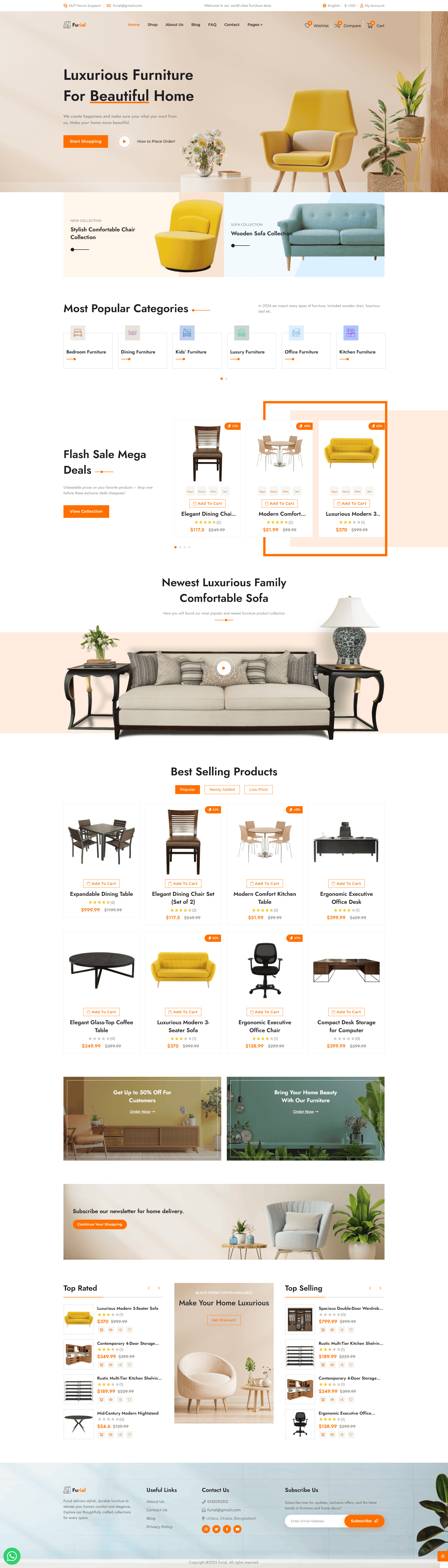 Furniture Ecommerce