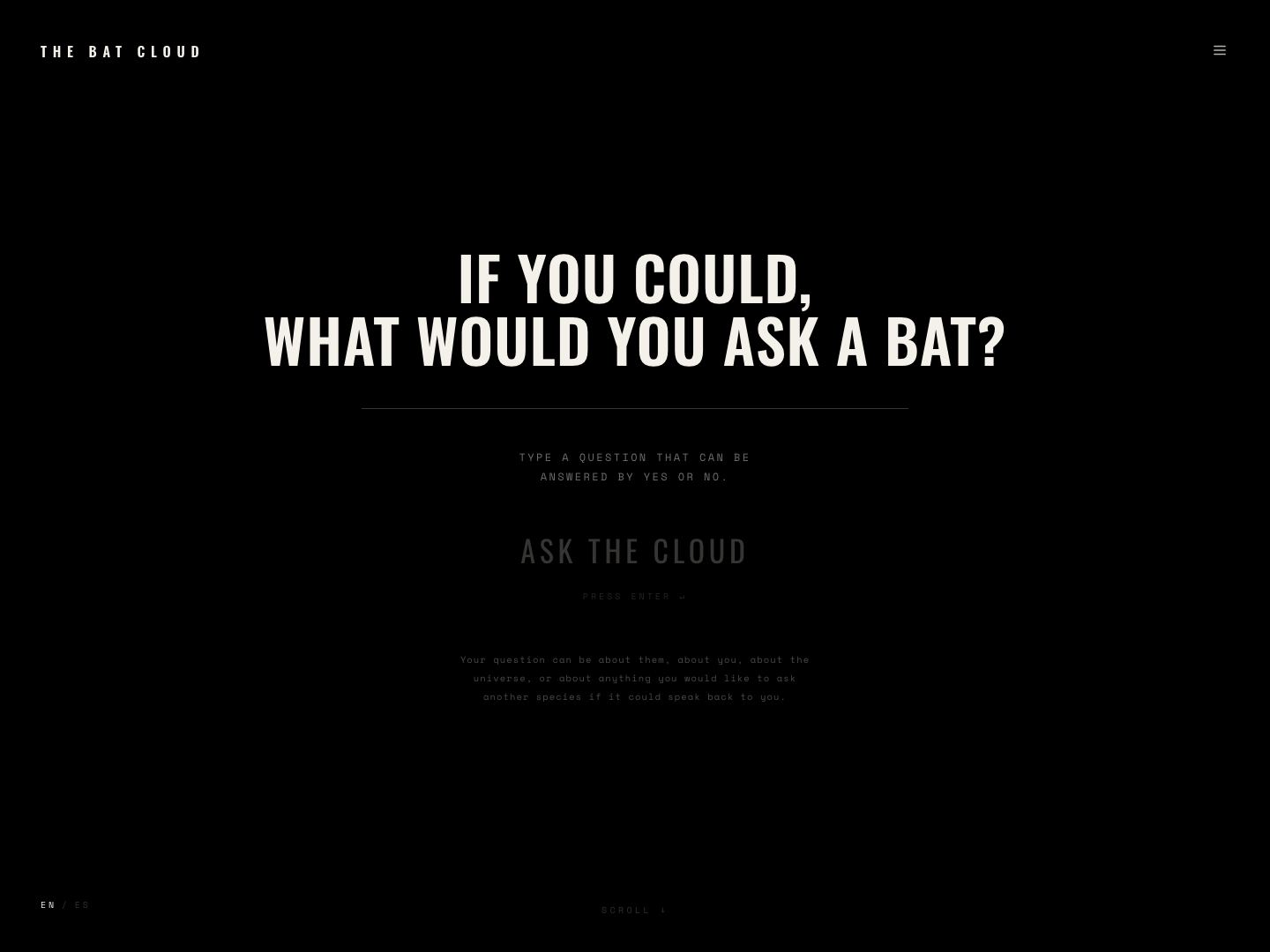 The Bat Cloud