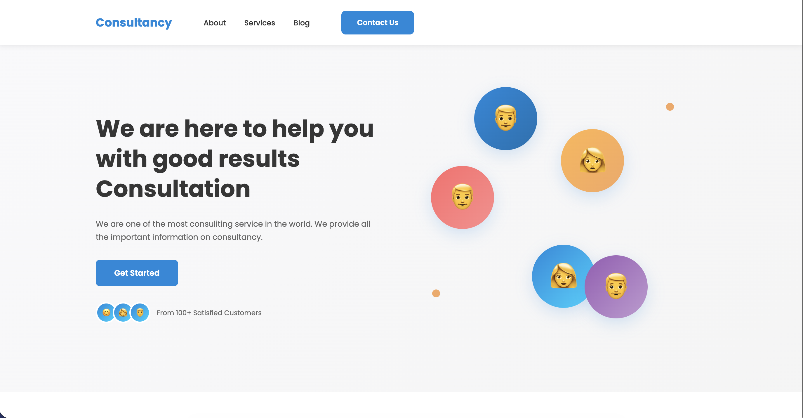 A professional business website built with Volnyn