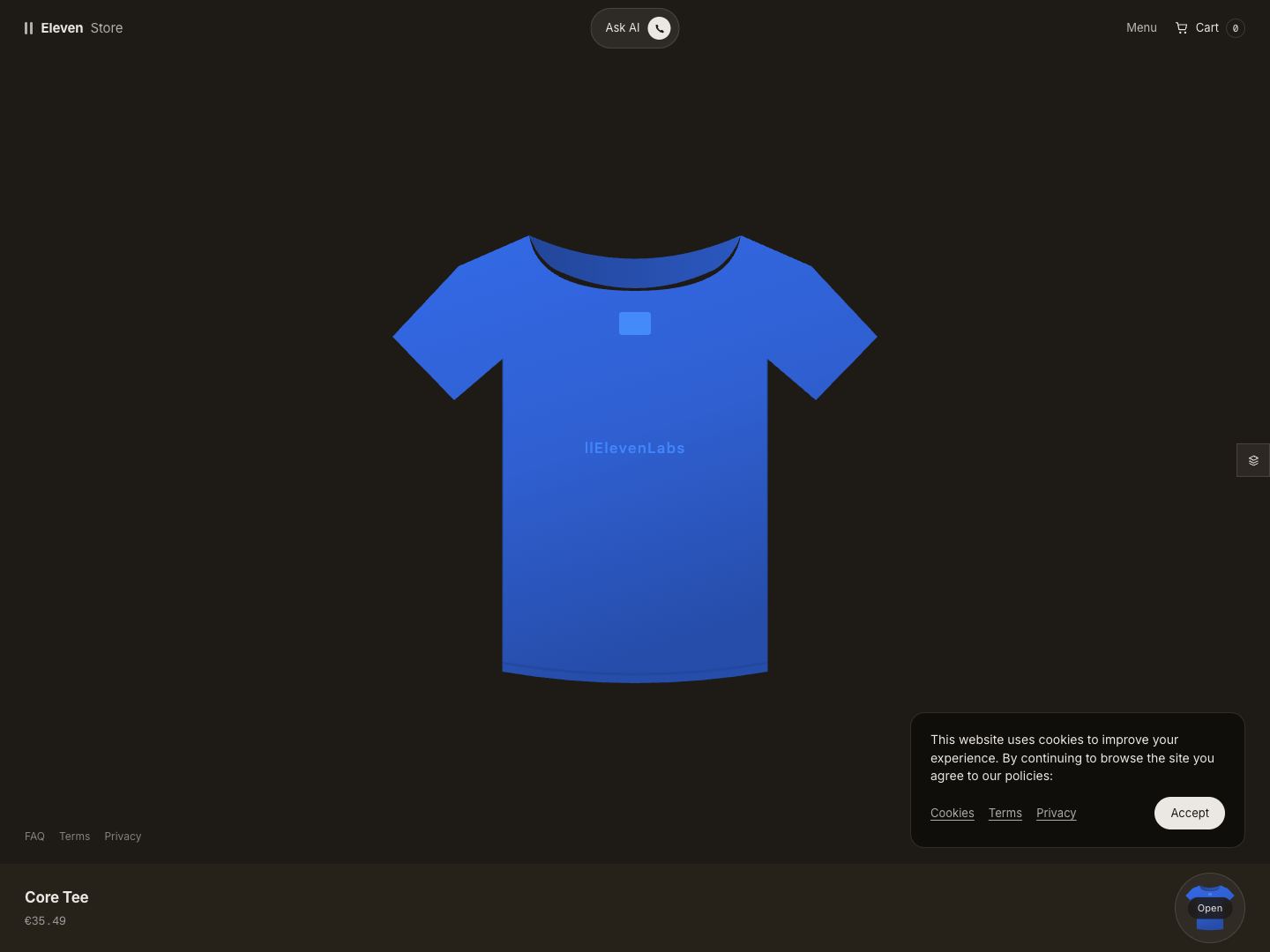 Scroll-Snap Store