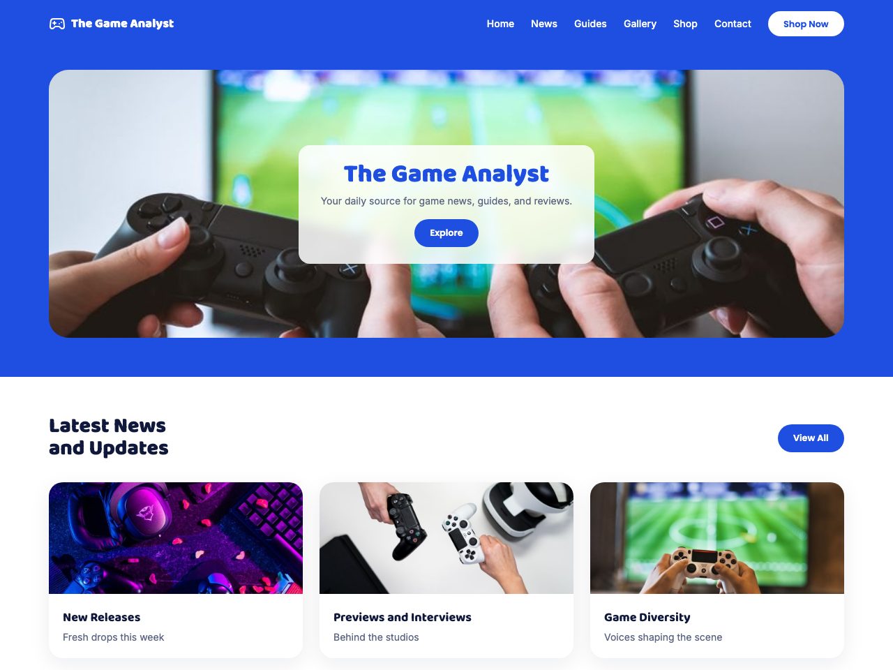 Game Analyst