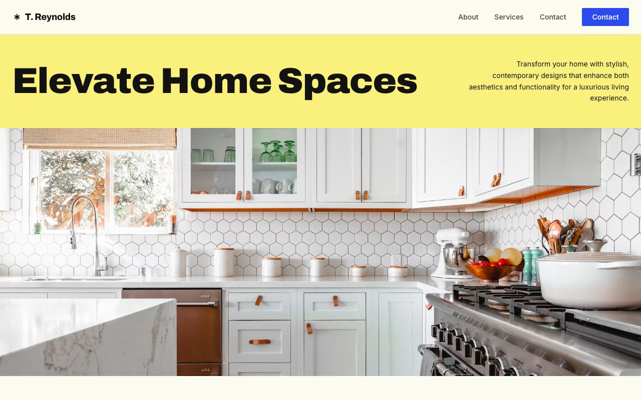 Interior Design Template