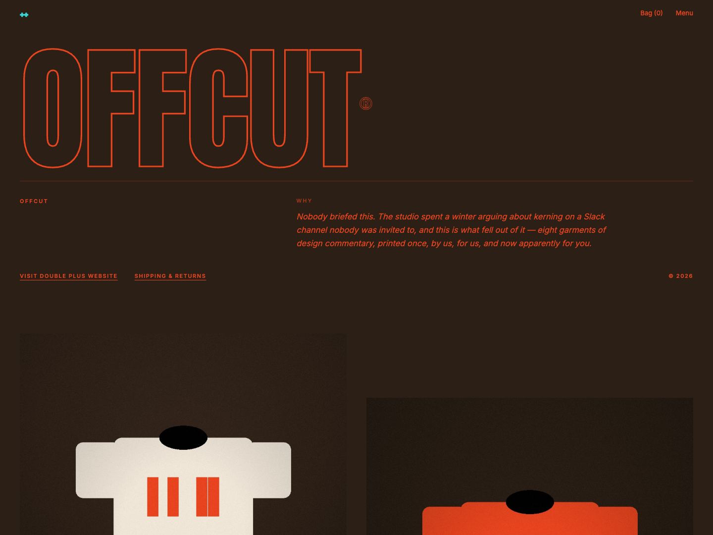 Offcut Merch Drop