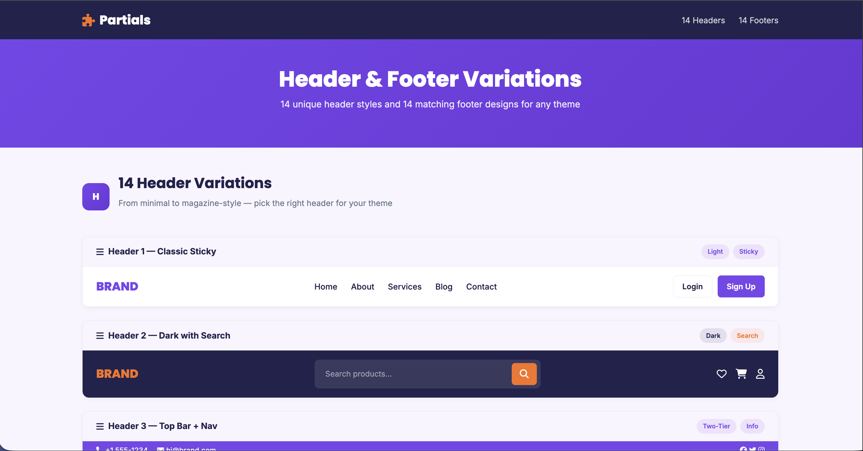 Modular Theme