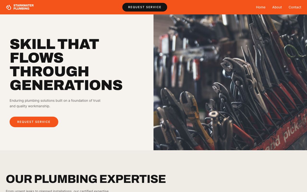 Small business website template in Volnyn
