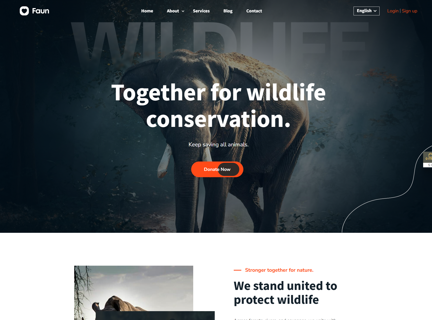 A local service business website made with Volnyn