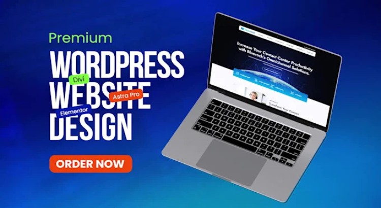 I will create a mobile responsive wordpress website design